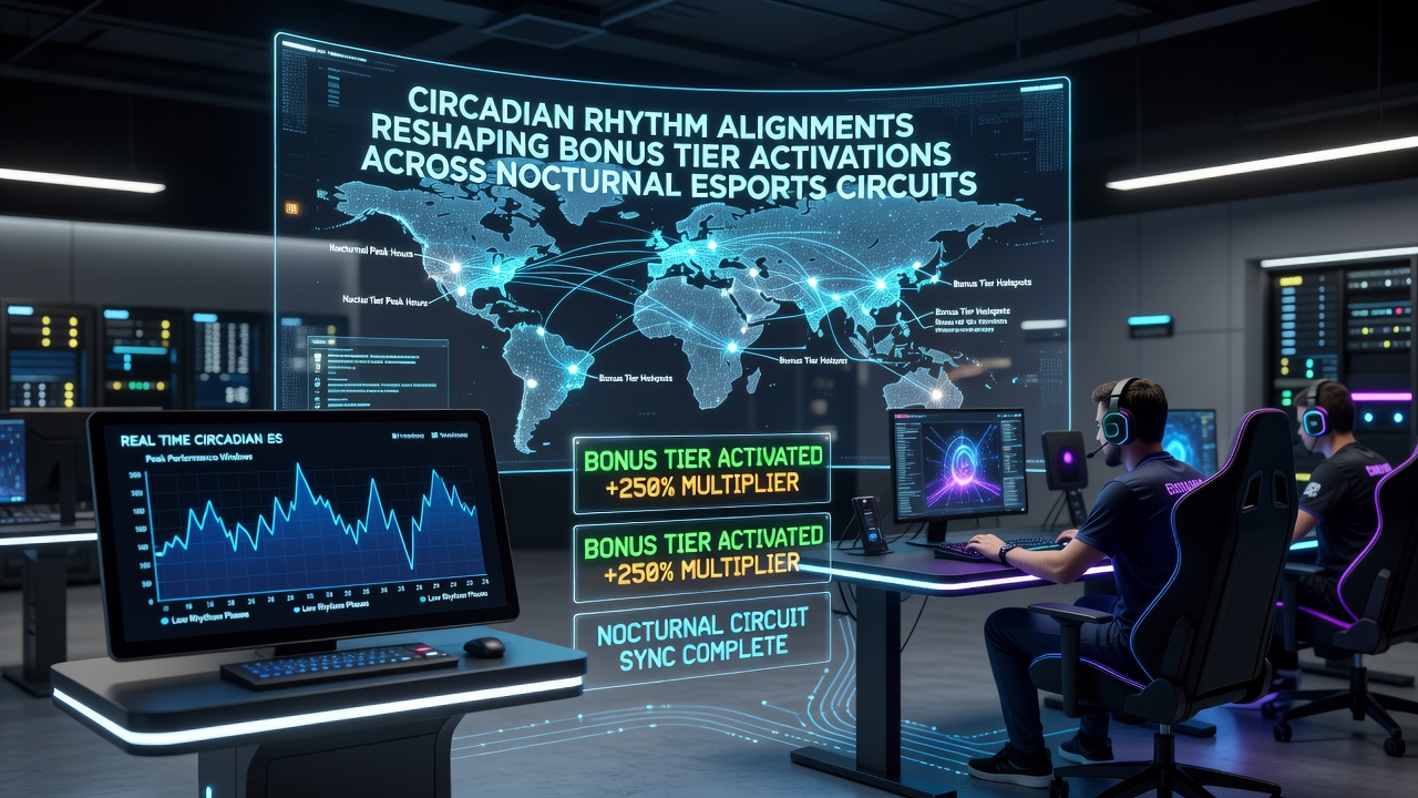 Integration von Sensoren und zirkadianen Daten in mobile Esports-Plattformen