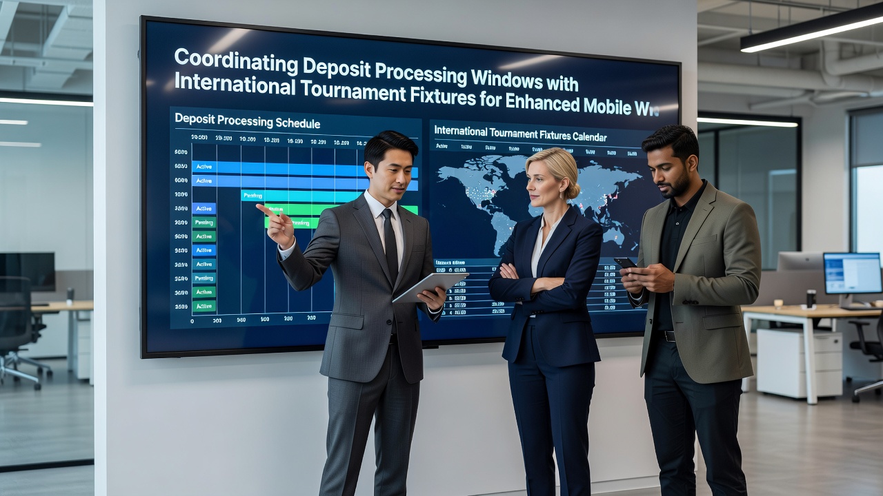 Analyse von Verarbeitungsfenstern während internationaler Turniere auf mobilen Plattformen