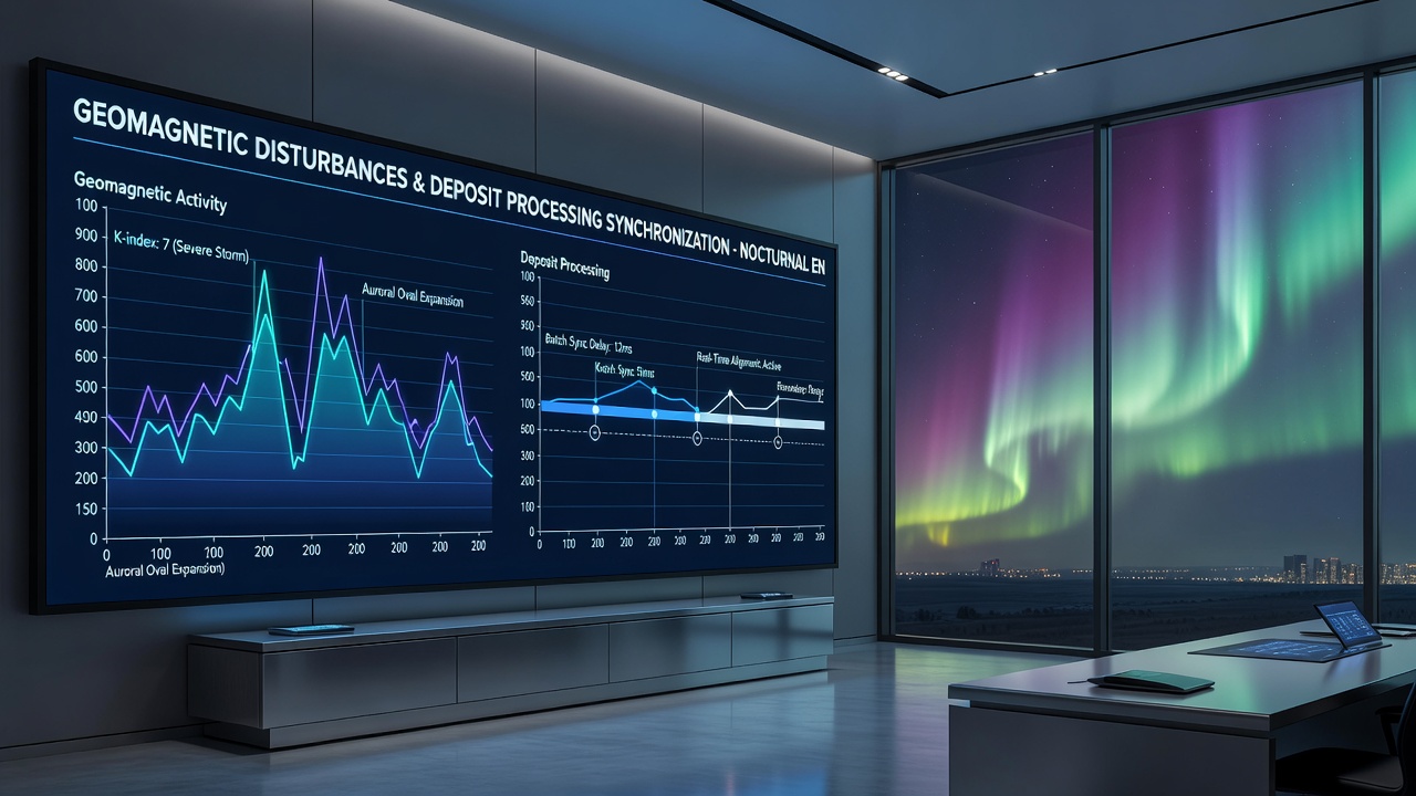 Analyse von Einzahlungs-Timelines und geomagnetischen Indizes bei mobilen Plattformen