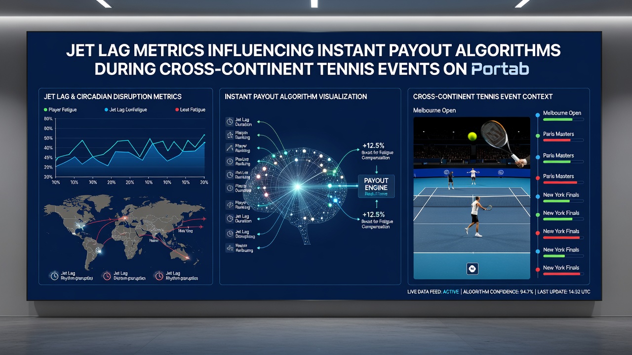 Mobile Schnittstellen zeigen Jetlag-Datenintegration bei Tennis-Wettprozessen