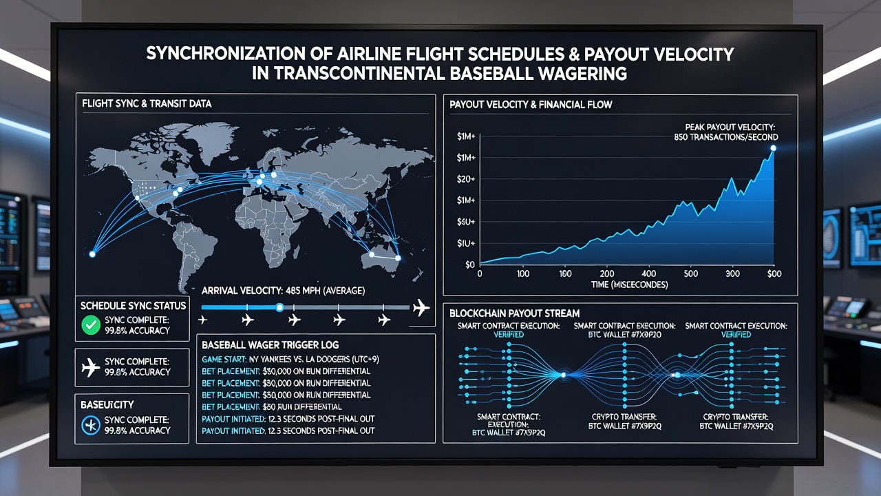 Analyse mobiler Zahlungsströme im Kontext von Flugplänen und Baseball-Wetten